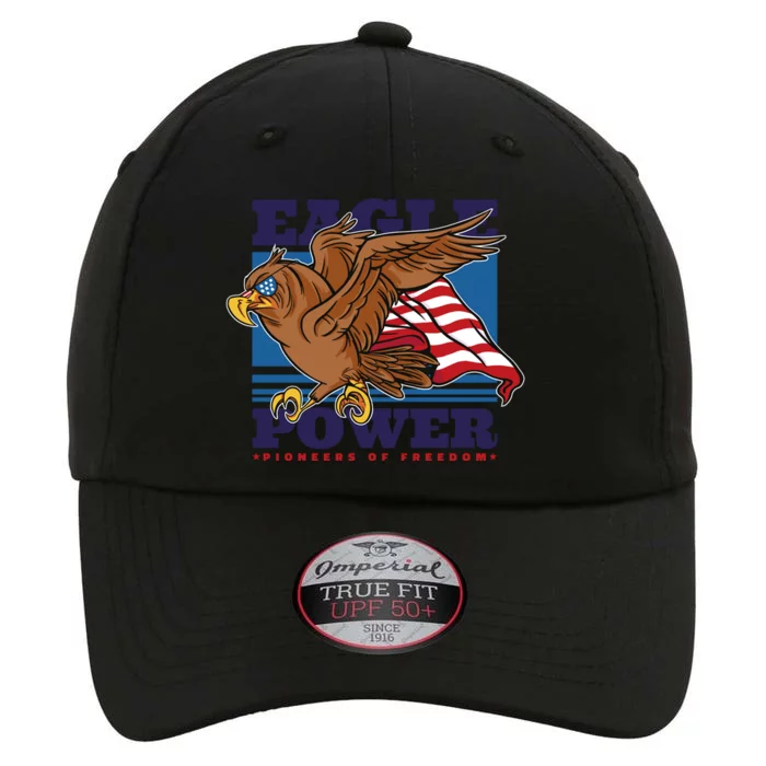 Eagle Power Pioneers Of Freedom American Flag The Original Performance Cap