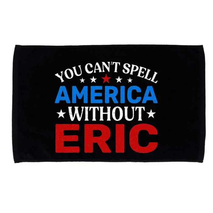 EricS Patriotic Pride 4th Of July Celebration Microfiber Hand Towel