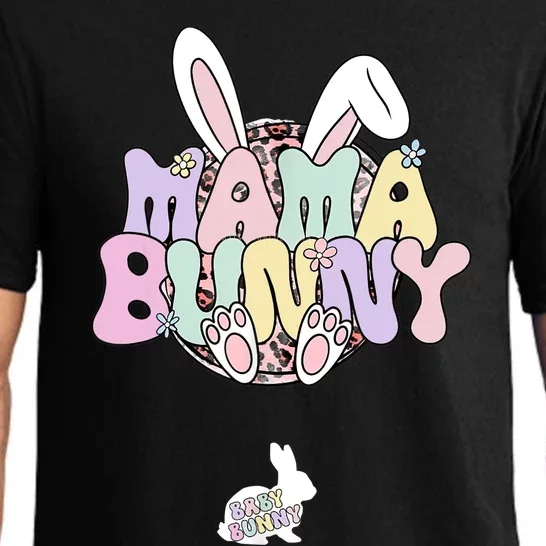 Easter Pregnancy Quote Pregnant Mom Mama Bunny Baby Bunny Pajama Set