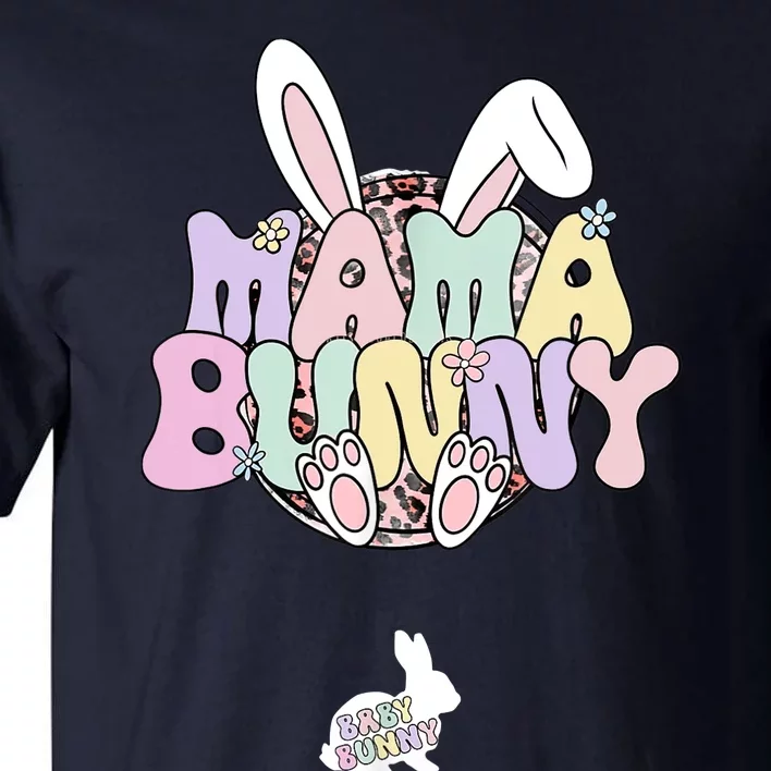 Easter Pregnancy Quote Pregnant Mom Mama Bunny Baby Bunny Tall T-Shirt