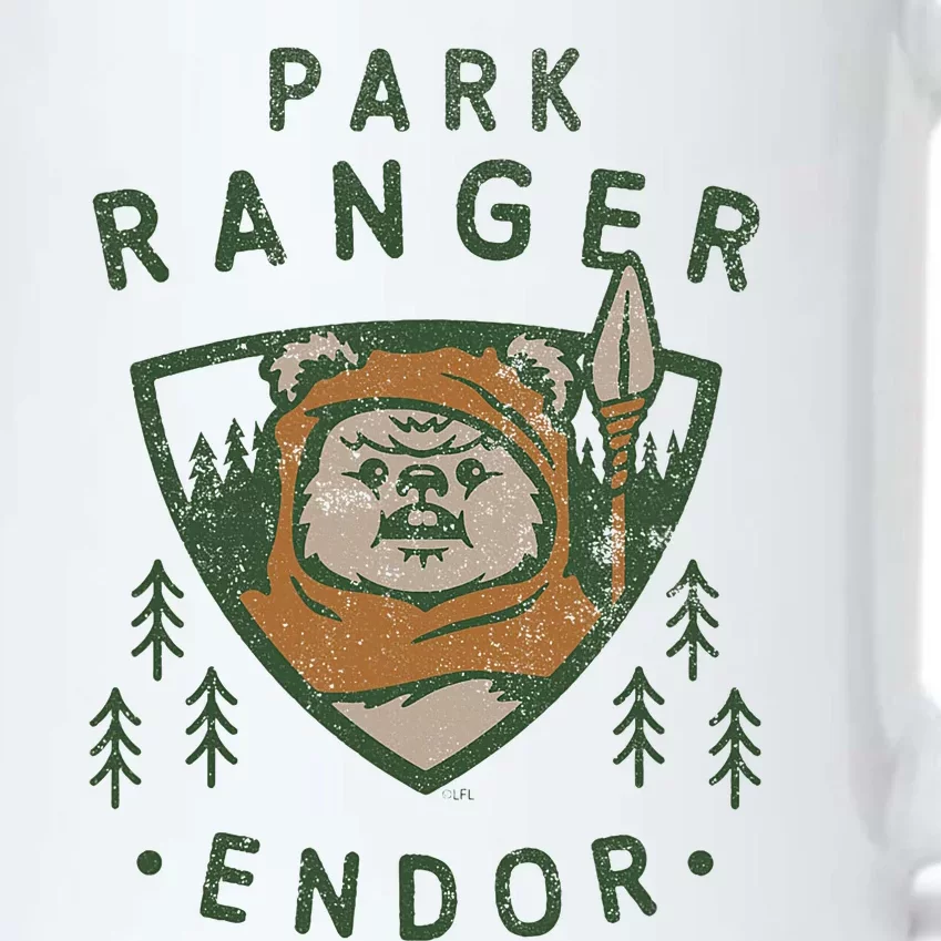 Ewok Park Ranger Endor Black Color Changing Mug