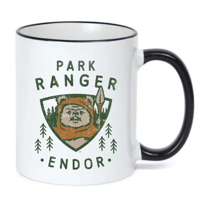 Ewok Park Ranger Endor Black Color Changing Mug