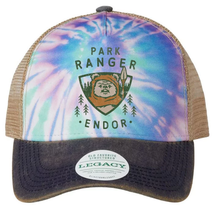 Ewok Park Ranger Endor Legacy Tie Dye Trucker Hat