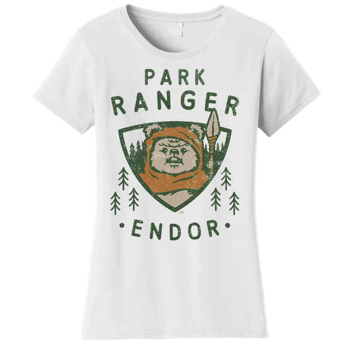 Ewok Park Ranger Endor Women's T-Shirt