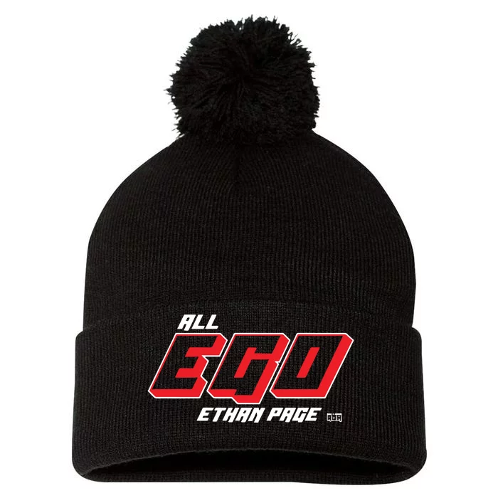 Ethan Page – Ring Of Ego Pom Pom 12in Knit Beanie