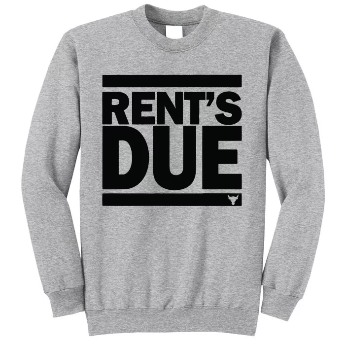 Embiid Project Rock Rents Due Tall Sweatshirt