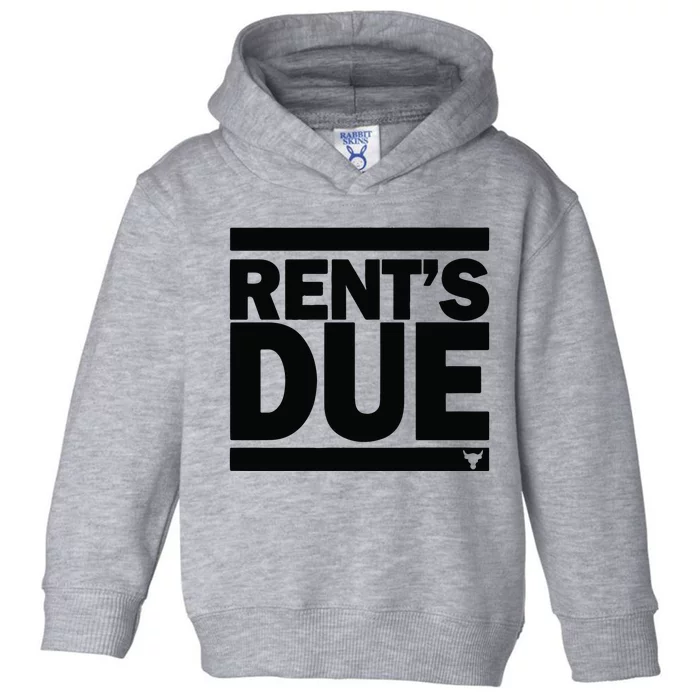 Embiid Project Rock Rents Due Toddler Hoodie