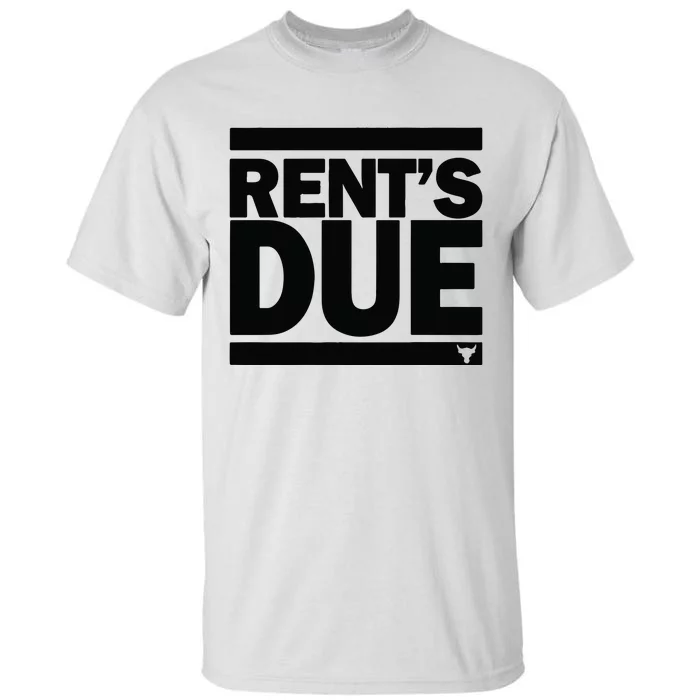 Embiid Project Rock Rents Due Tall T-Shirt