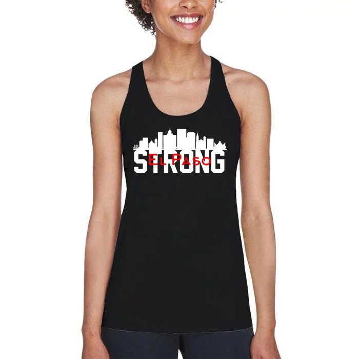 El Paso Strong #Elpaso Women's Racerback Tank