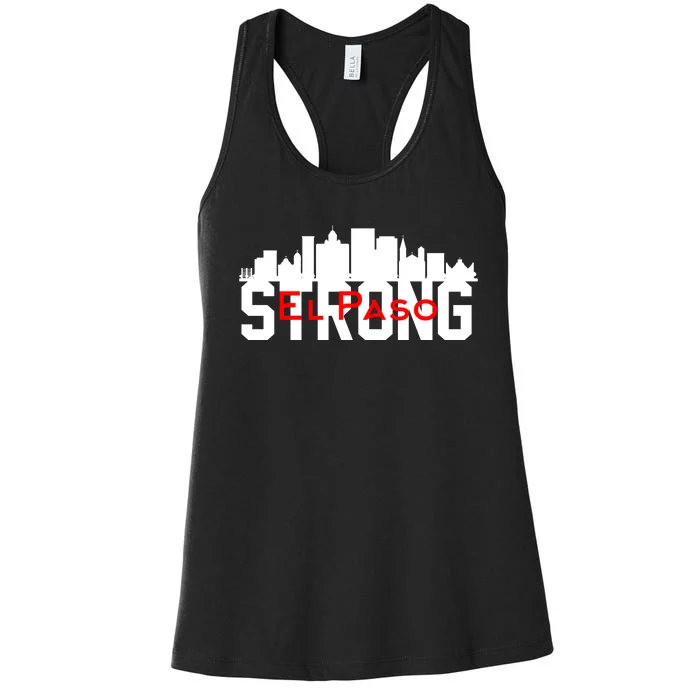 El Paso Strong #Elpaso Women's Racerback Tank