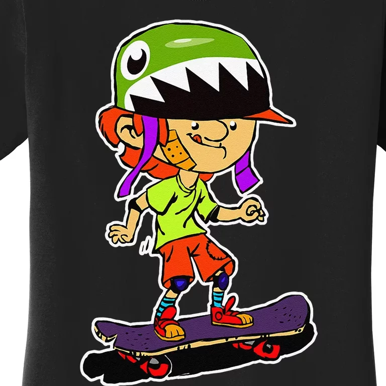 Early Passion Skateboard Funny sport lover Women's T-Shirt