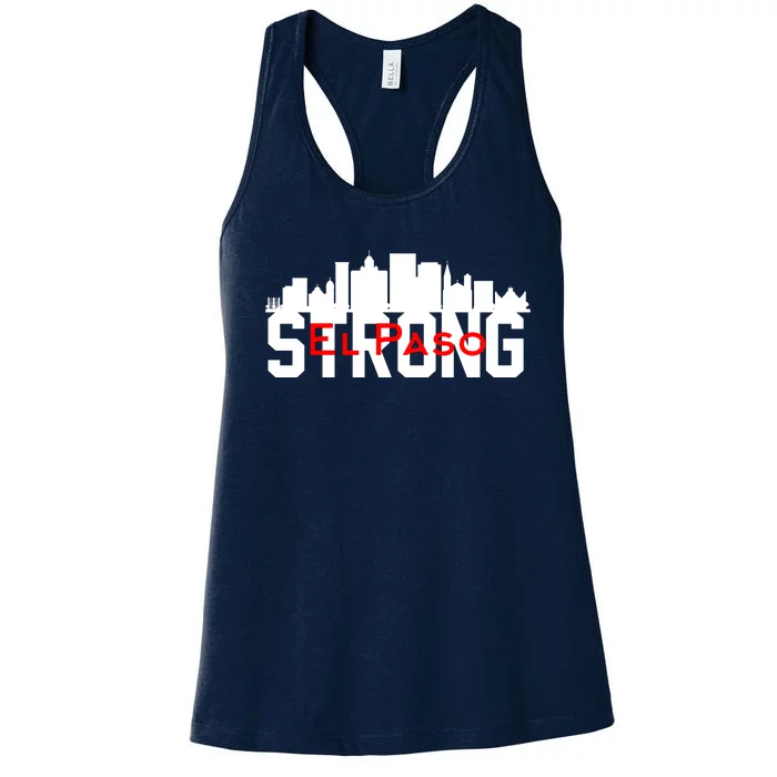 El Paso Strong #ElPaso Women's Racerback Tank