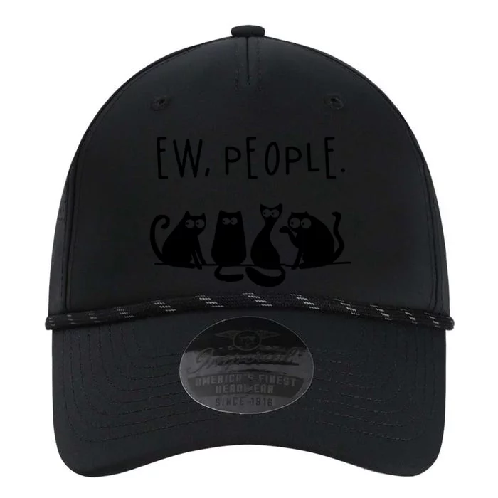 Ew People Speak Black Cat Animals Mood Funnny Sad Cat Friend Performance The Dyno Cap