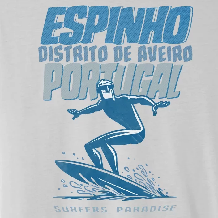 Espinho Portugal Surf Spot ChromaSoft Performance T-Shirt