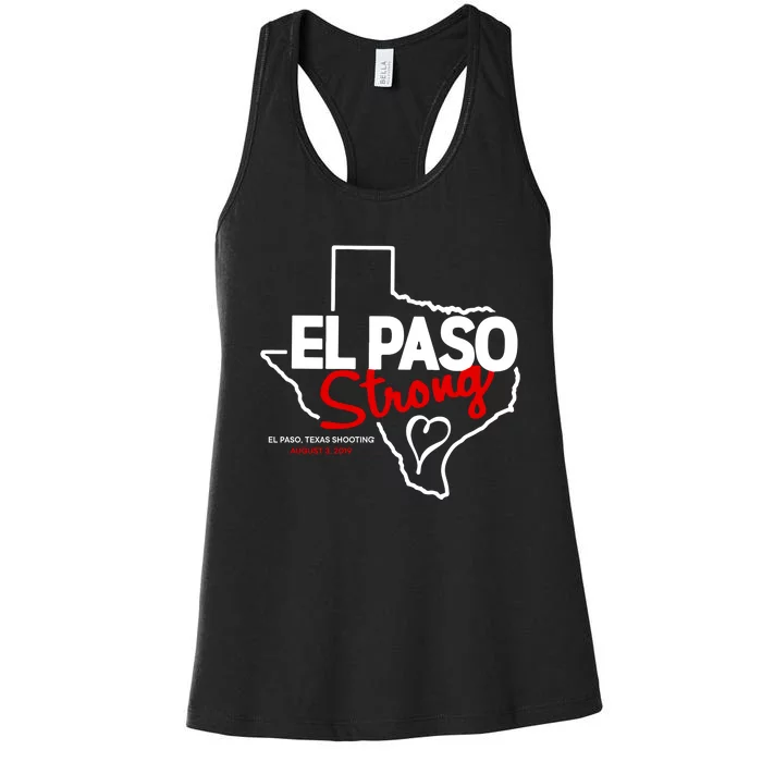 El Paso Strong Women's Racerback Tank