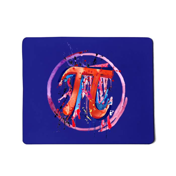 Emotional Pi Symbol Action Painting Art Gift Mousepad