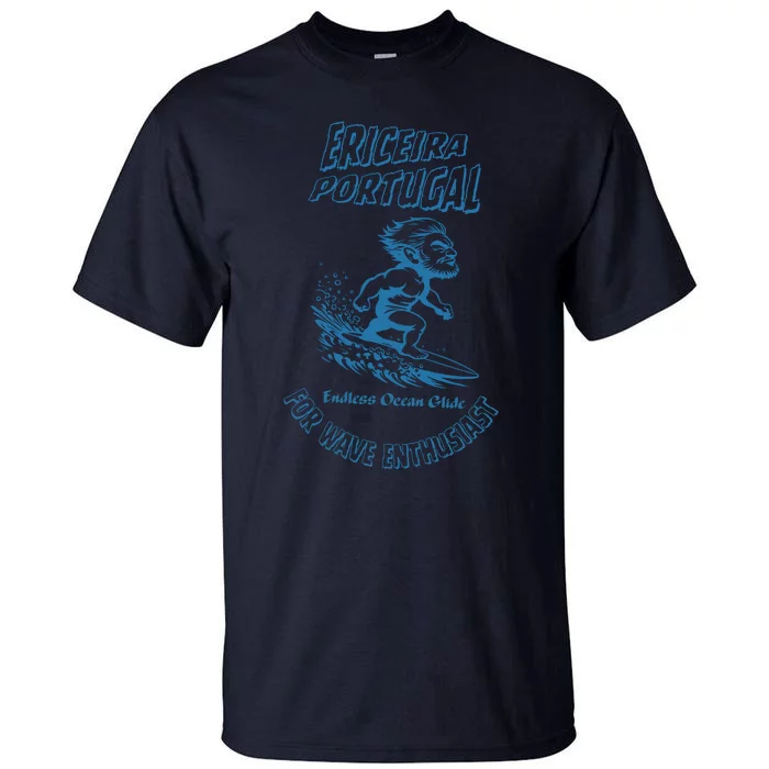 Ericeira Portugal Surfer Tall T-Shirt