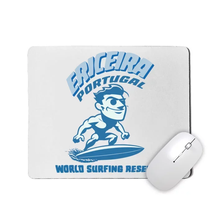 Ericeira Portugal Surfer Mousepad