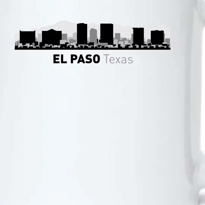 El Paso Texas Skyline Black Color Changing Mug