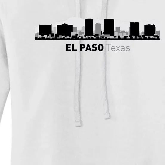 El Paso Texas Skyline Women's Pullover Hoodie