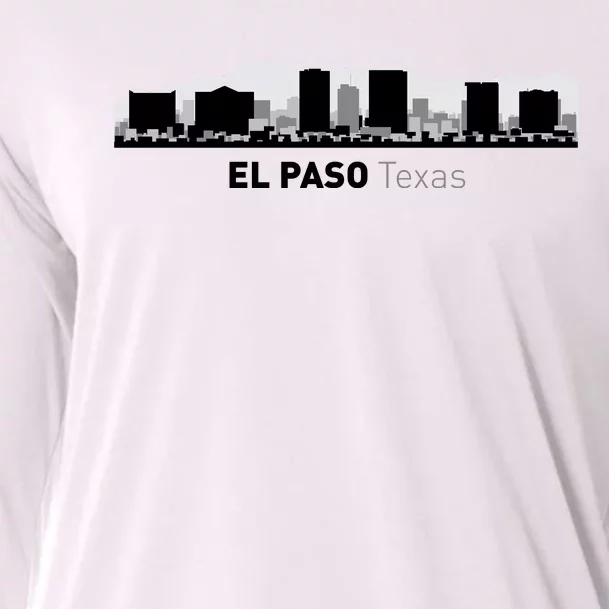 El Paso Texas Skyline Cooling Performance Long Sleeve Crew