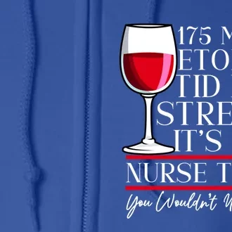 Etoh Po Tid Prn Stress Its A Nurse Thing You Wouldnt Great Gift Full Zip Hoodie