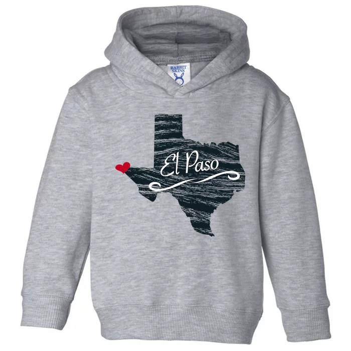 El Paso Texas Tx Toddler Hoodie