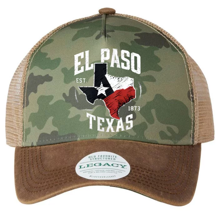 El Paso Texas Tx Vintage State Flag | Est. 1873 Legacy Tie Dye Trucker Hat