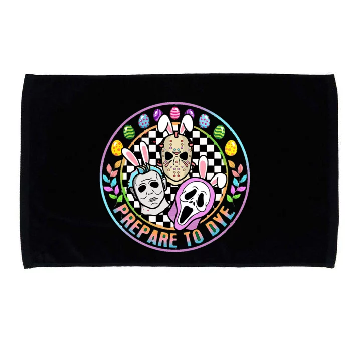 Easter Prepare To Dye Horror Easter Day Microfiber Hand Towel