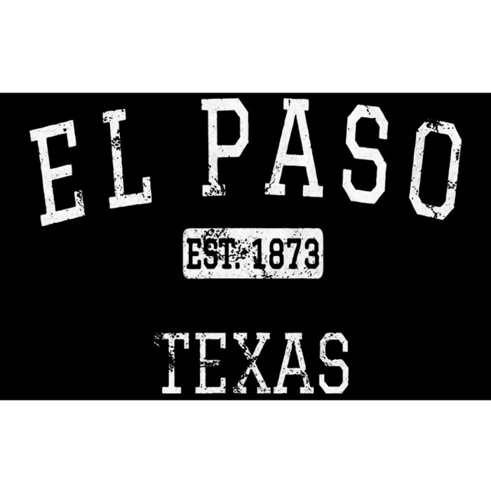 El Paso Texas Tx Vintage Bumper Sticker