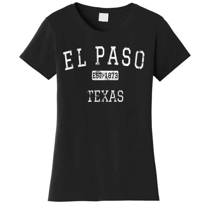 El Paso Texas Tx Vintage Women's T-Shirt