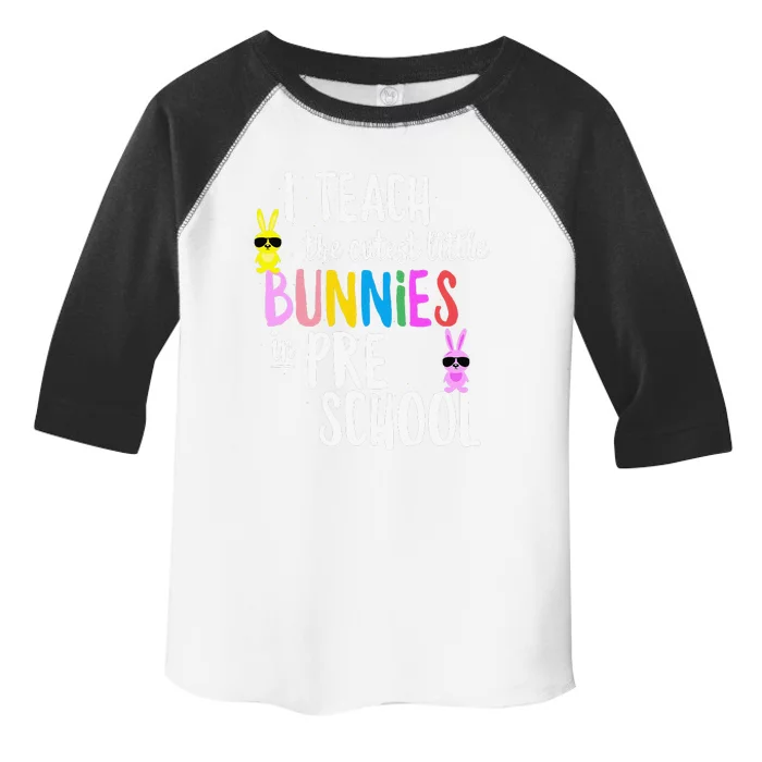 Easter Preschool Teacher Bunny Christian Holiday Toddler Fine Jersey T-Shirt