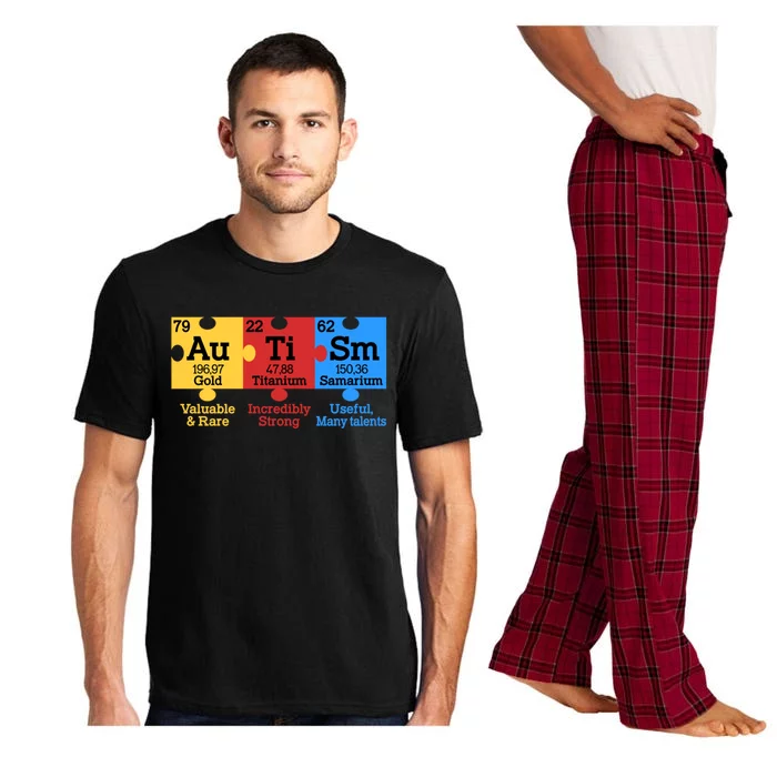 Elets Periodic Table Autism Awareness Autism Chemistry Gift Pajama Set