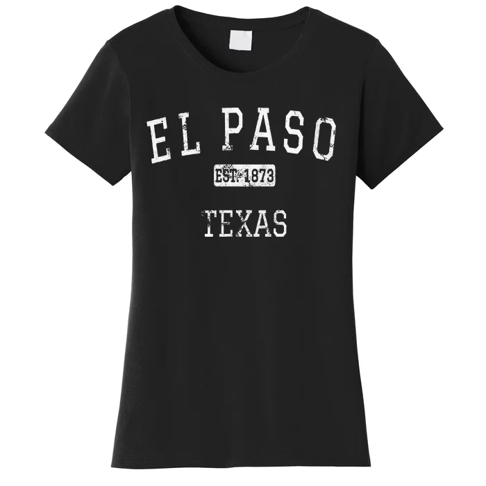 El Paso Texas Tx Vintage Women's T-Shirt