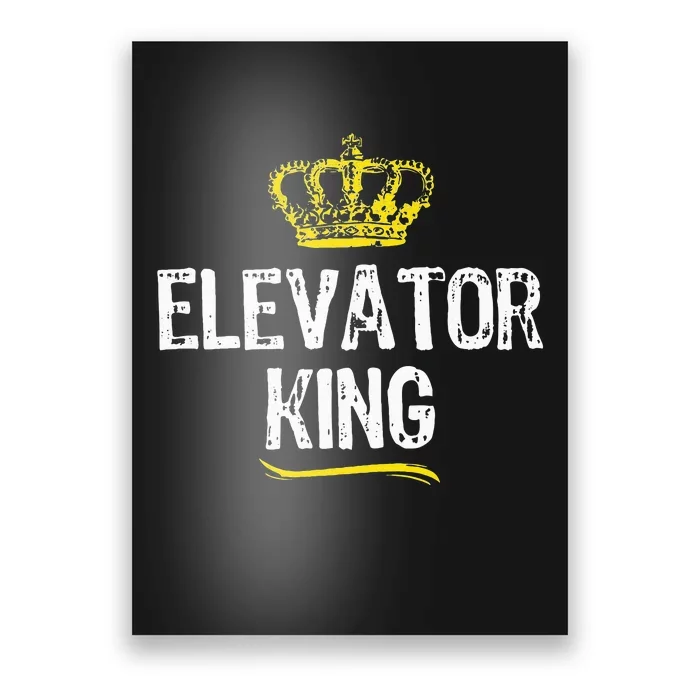 Elevator Queen Girl Mechanic Funny Cool Cute Gift Poster