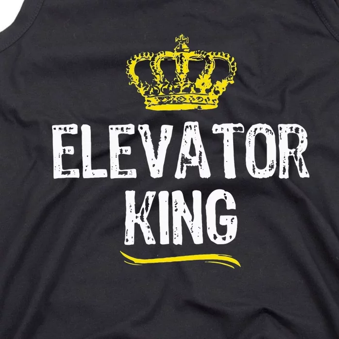 Elevator Queen Girl Mechanic Funny Cool Cute Gift Tank Top