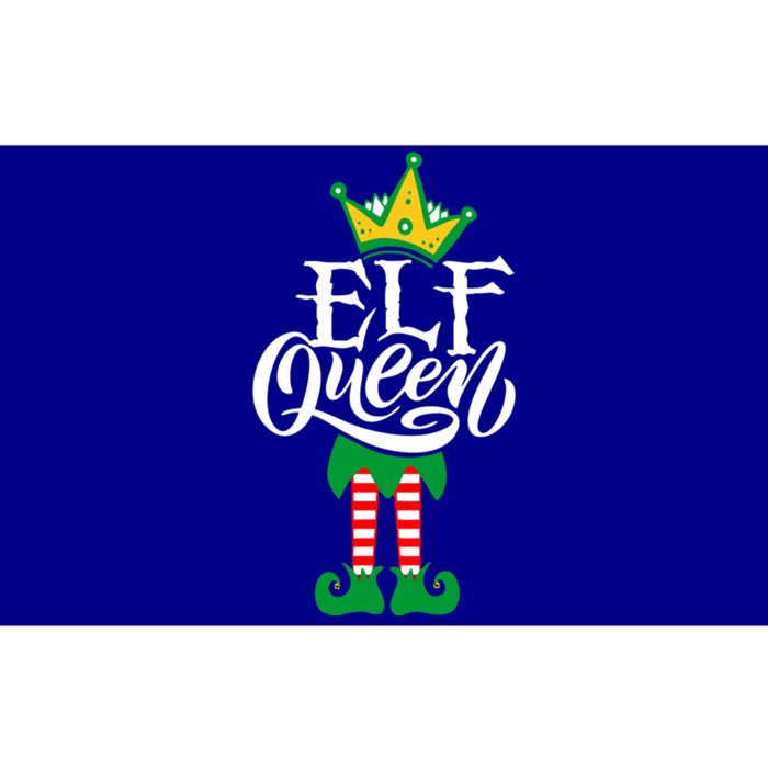 Elf Queen Matching Family Group Elf Squad Christmas Gift Funny Gift Bumper Sticker