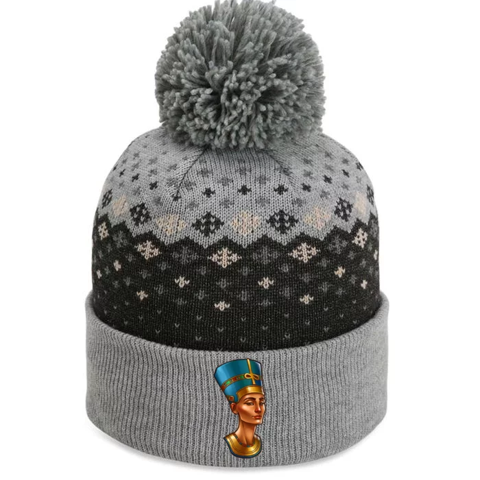 Egyptian Queen Nefertiti Cute Gift The Baniff Cuffed Pom Beanie