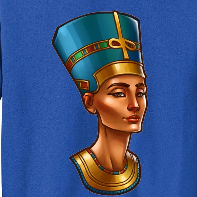 Egyptian Queen Nefertiti Cute Gift Tall Sweatshirt