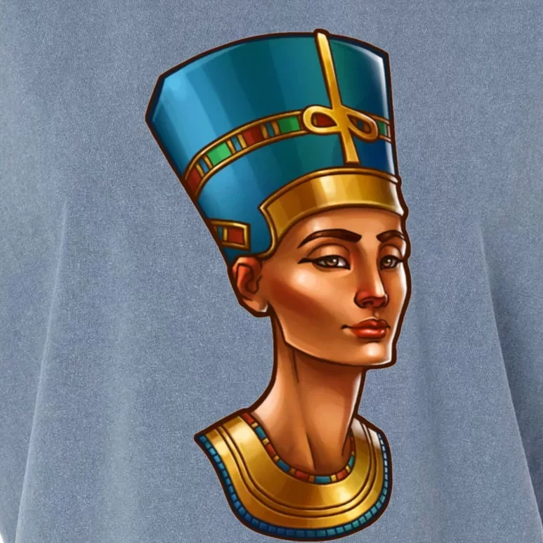 Egyptian Queen Nefertiti Cute Gift Garment-Dyed Women's Muscle Tee