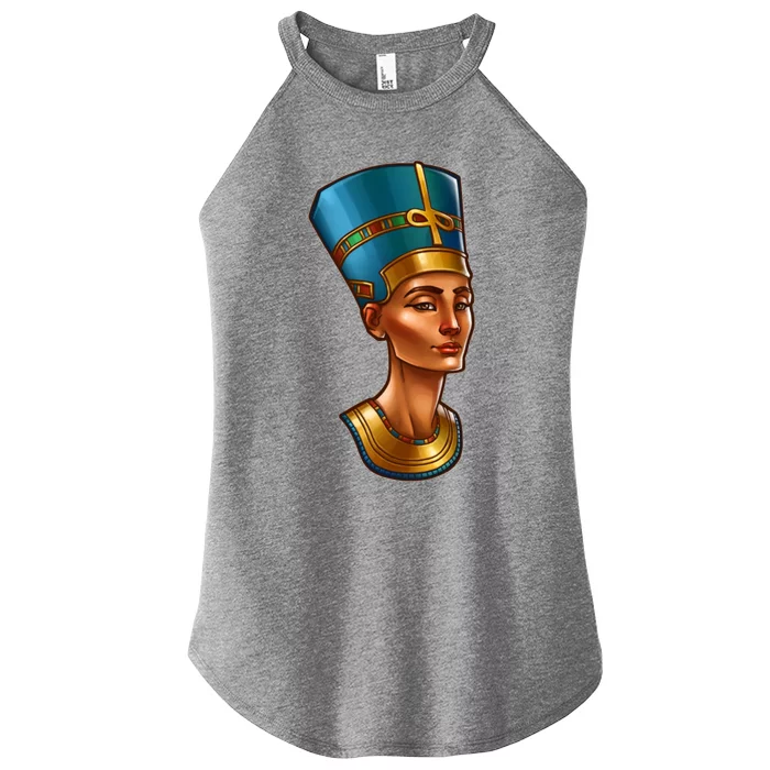 Egyptian Queen Nefertiti Cute Gift Women’s Perfect Tri Rocker Tank