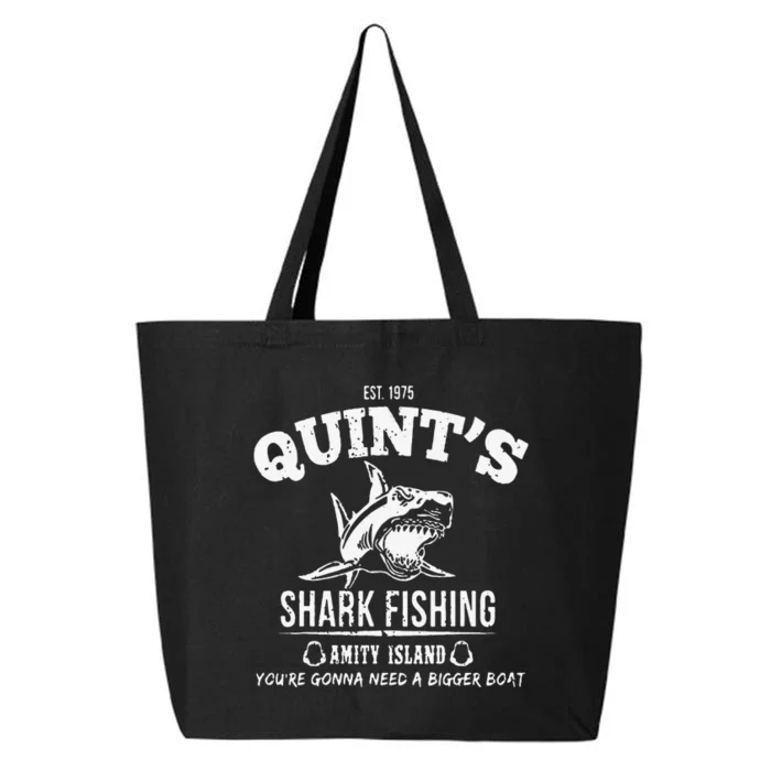 EST.1975 Quints Shark Fishing Amity Island 25L Jumbo Tote