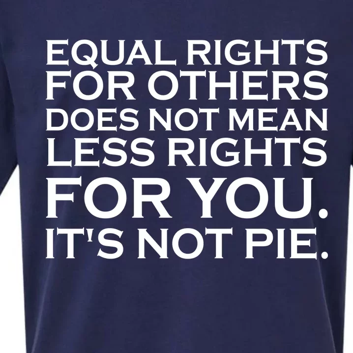 Equal Rights For Others Does Not Mean Less Rights For You Sueded Cloud Jersey T-Shirt