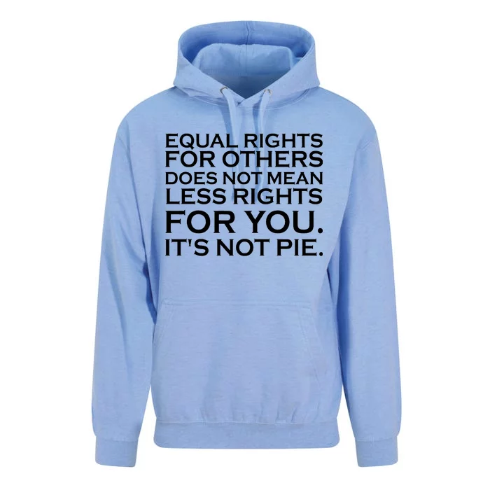 Equal Rights For Others Does Not Mean Less Rights For You Unisex Surf Hoodie