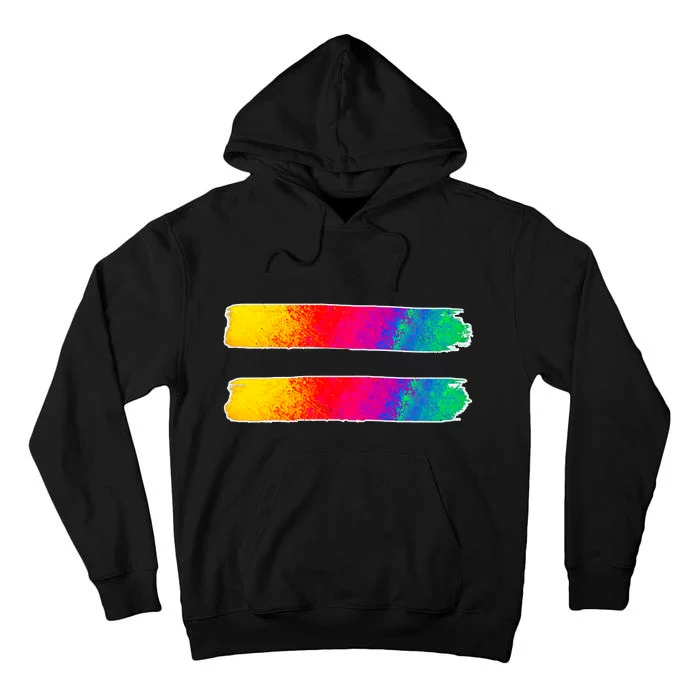 Equality Equal Sign LGBT Pride Awareness Tall Hoodie