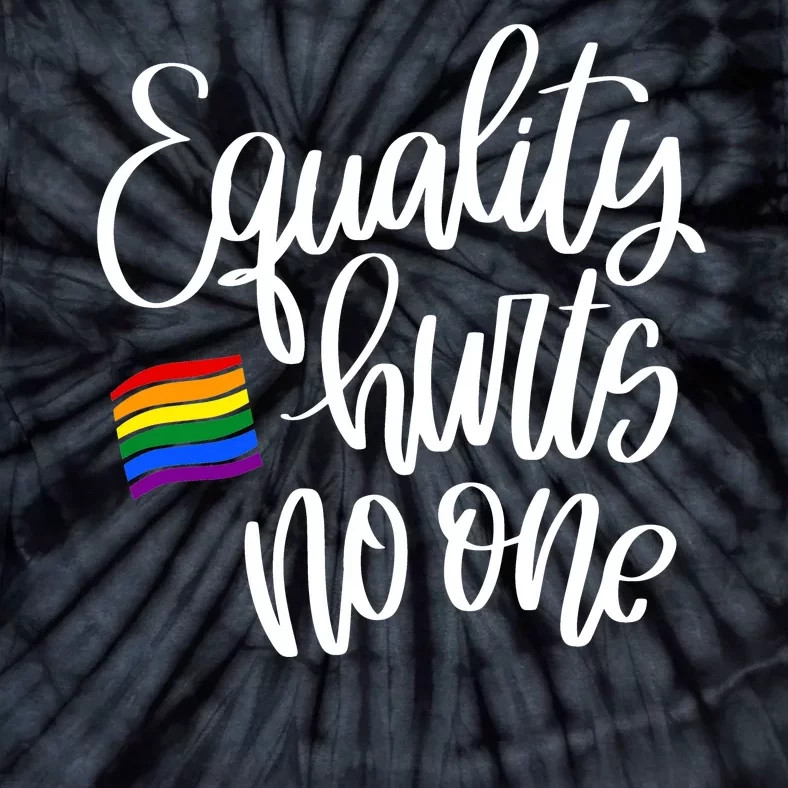 Equality Hurts No One Pride Tie-Dye T-Shirt