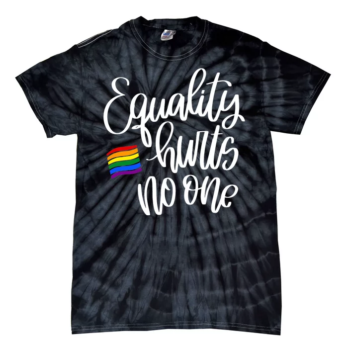 Equality Hurts No One Pride Tie-Dye T-Shirt