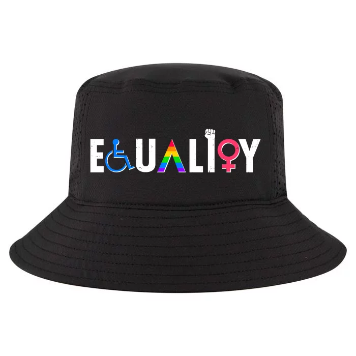 Equality LGBT Human Rights Cool Comfort Performance Bucket Hat