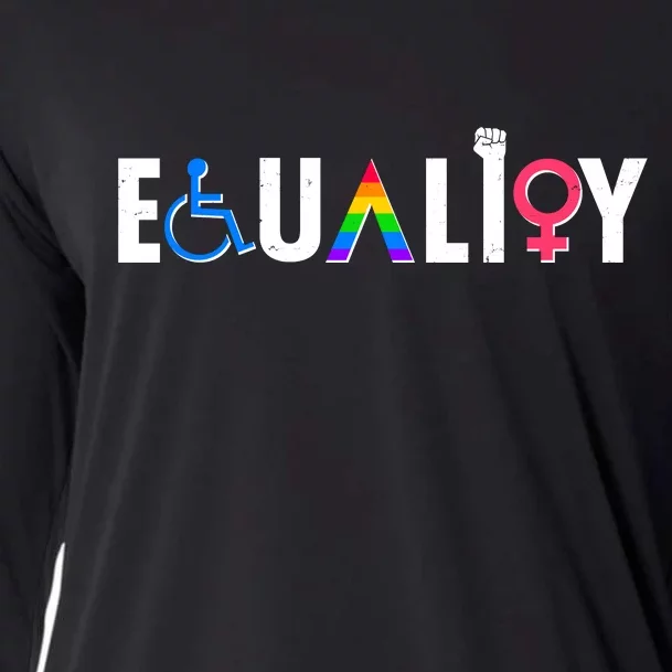 Equality LGBT Human Rights Cooling Performance Long Sleeve Crew