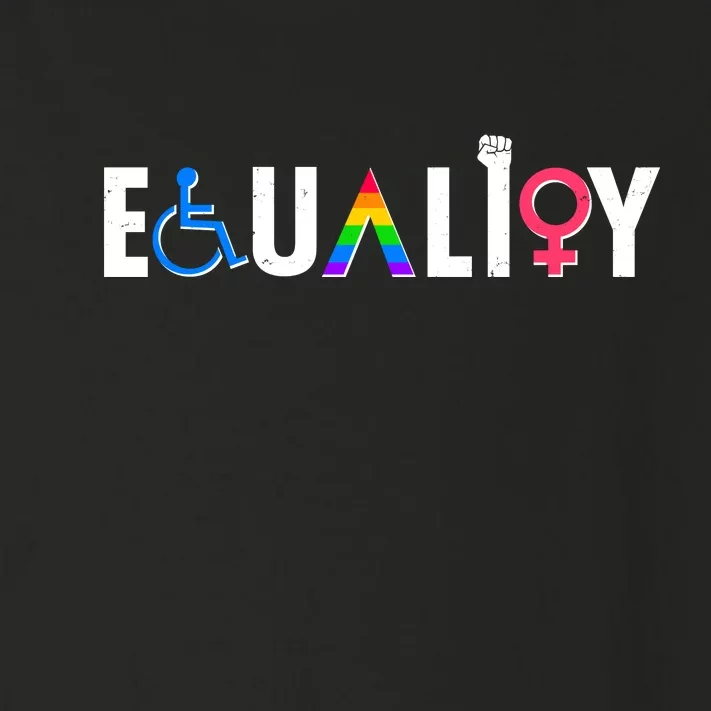 Equality LGBT Human Rights Toddler Long Sleeve Shirt